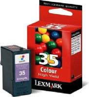 Lexmark ?35 High Yield Color Ink Cartridge (18C0035E) Lexmark ?35 High Yield Color Ink Cartridge (18C0035E)